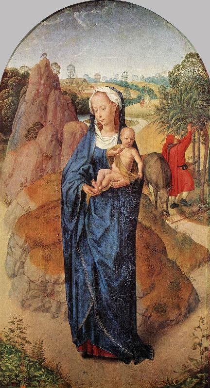 MEMLING, Hans Triptych of Jan Crabbe ey oil painting picture
